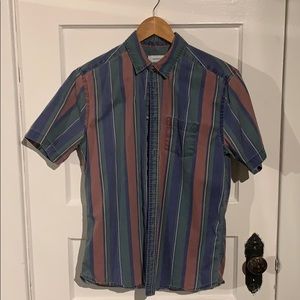 Urban Outfitters striped short-sleeve shirt